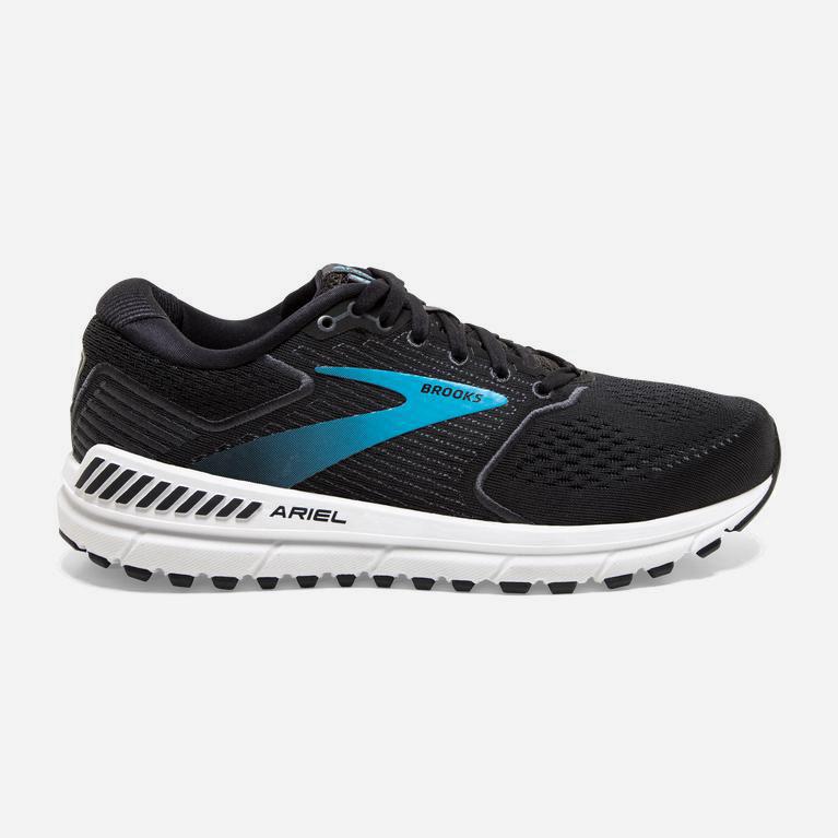 Brooks Ariel '20 Promenadskor Dam 246910-HBX Svarta /Grå/Blå